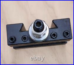 Yuasa Quick Change Tool Post Holder 740-100 & 2 Holders 10-12